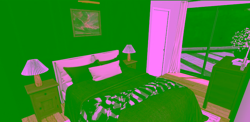 Plan 3d d'une chambre par océane colasseau occhezvous